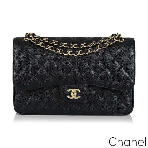 silver and black chanel bag|jumbo chanel bag price.